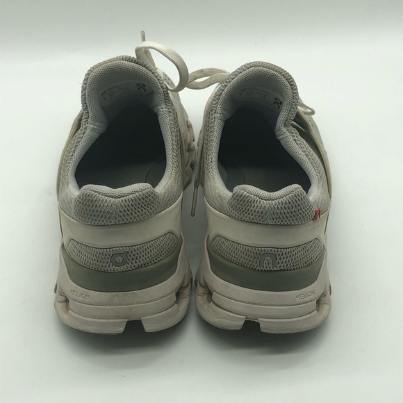 On Cloudswift 3 Running Shoes Women's 8.5 Glacier White Gray Athletic Sneakers - Picture 4 of 7